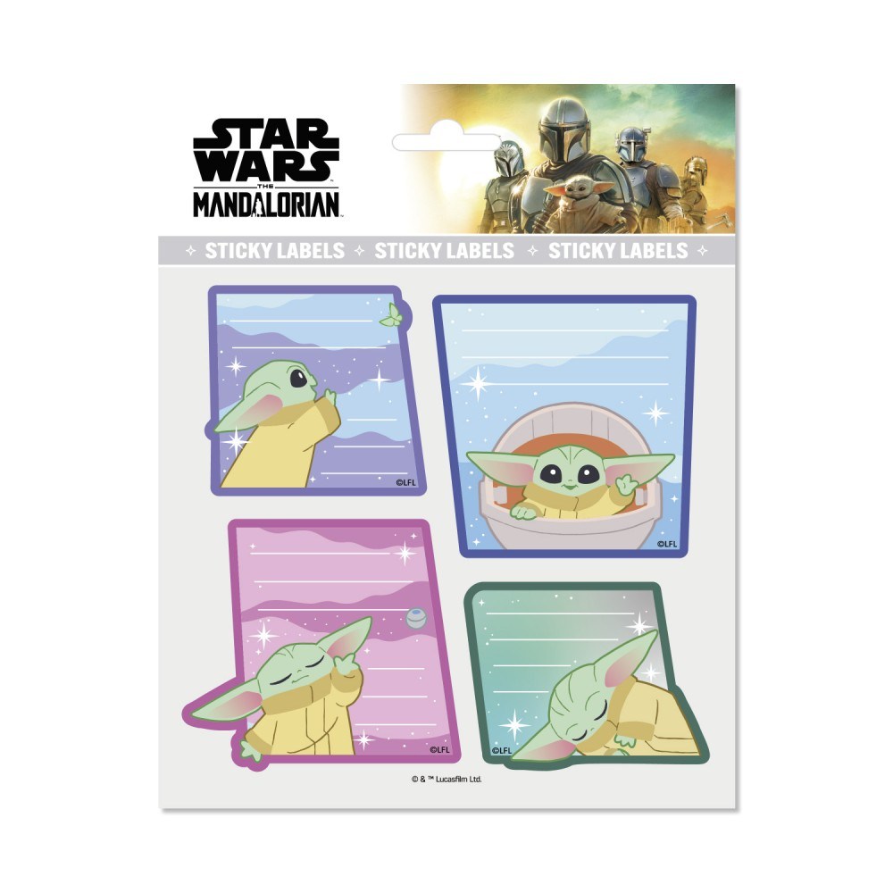 Grupo Erik Disney Star Wars - Grogu Premium SelfAdhesive Adhesive labels - Multicolours